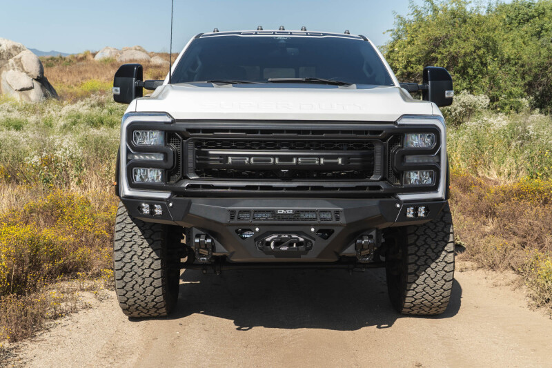 Ford F-350 Front Bumper - DV8 Offroad - Spec Series - Micro-Texture Black - `23-`26